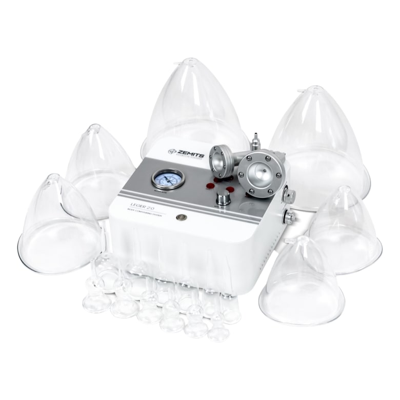 Zemits Leger 2.0 Sistem de Vacuum Cupping cu Cupe XXL în Set